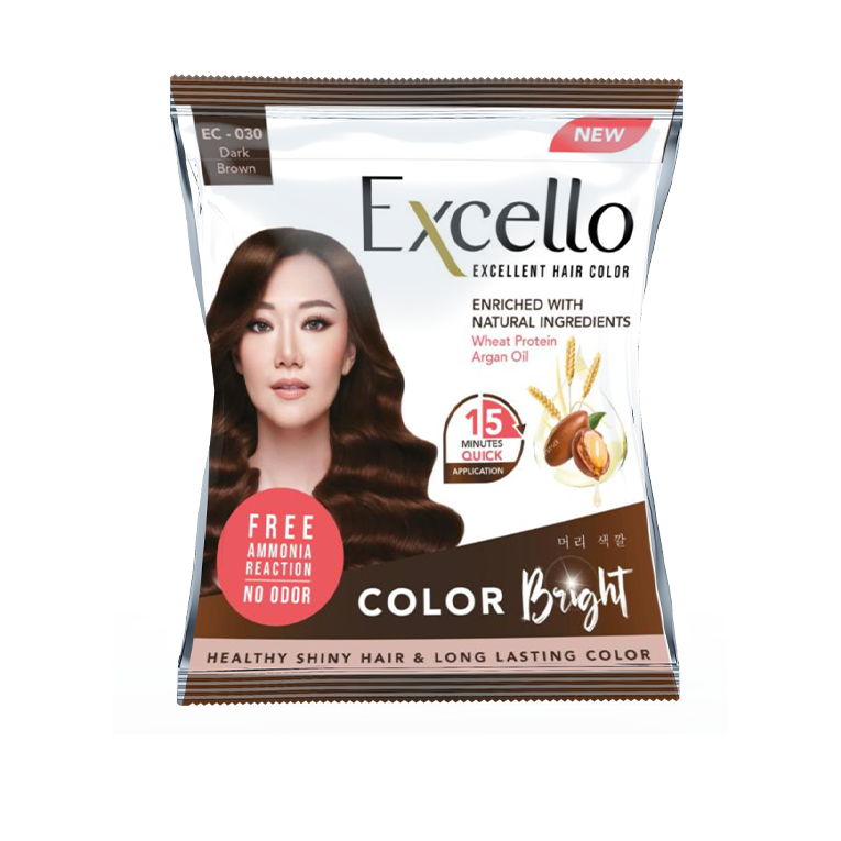 Excello EC-030 Dark Brown 20ml+20ml