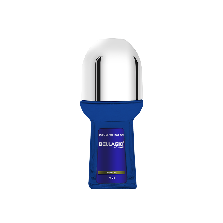 Bellagio Homme Deodorant Roll On Stamina (Green) 50ml