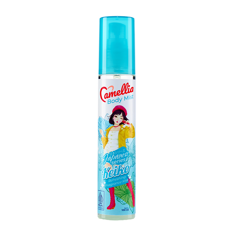 Camellia Body Mist Japanese Series Keiko (Blue) 100ml