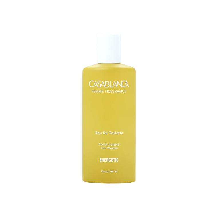 Casablanca Femme Eau De Toilette Energetic (Yellow) 100ml