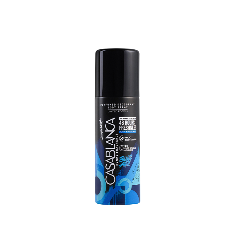 Casablanca Homme Perfumed Deodorant Body Spray Blue Air 150ml