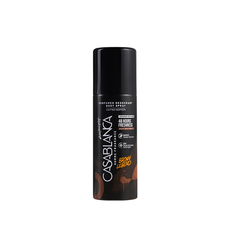 Casablanca Homme Perfumed Deodorant Body Spray Brown Legend 150ml