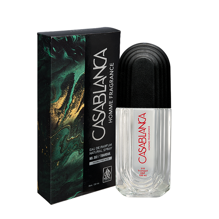 Casablanca Homme Eau De Parfum 310 Tranquil (Black) 100ml