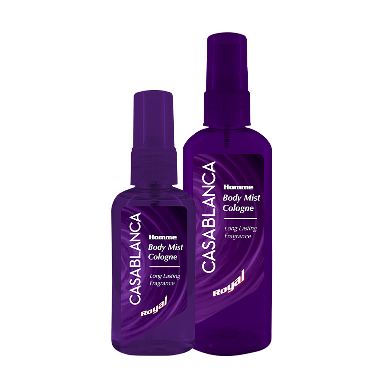 Casablanca Homme Body Mist Cologne Royal (Dark Violet) 50ml & 100ml