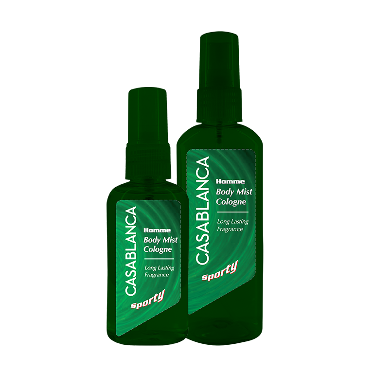 Casablanca Homme Body Mist Cologne Sporty (Dark Green) 50ml & 100ml