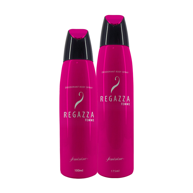 Regazza Femme Deodorant Body Spray Feminine (Pink) 100ml & 175ml