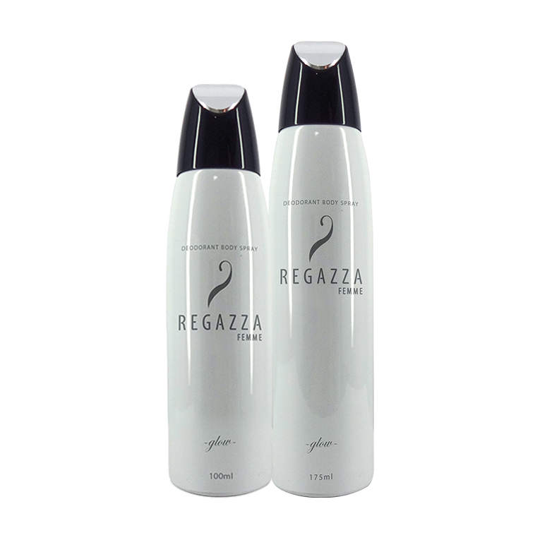Regazza Femme Deodorant Body Spray Glow (White) 100ml & 175ml
