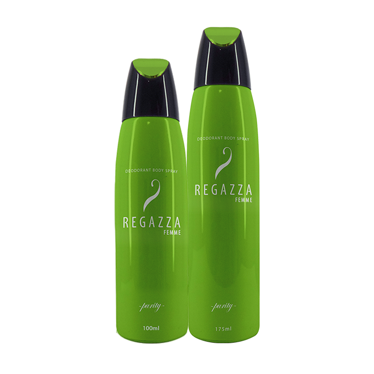 Regazza Femme Deodorant Body Spray Purity (Green) 100ml & 175ml