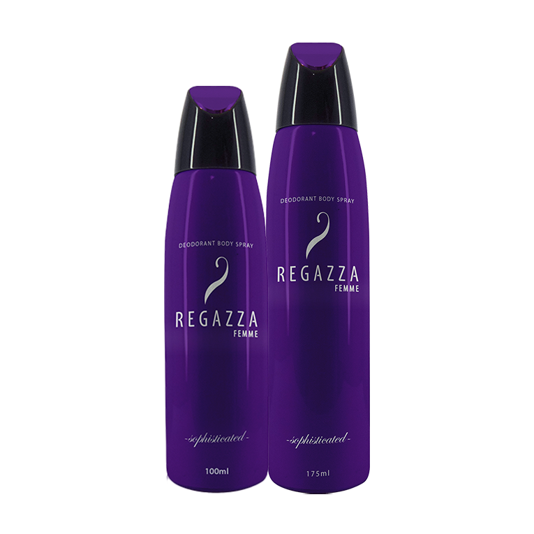 Regazza Femme Deodorant Body Spray Sophisticated (Violet) 100ml & 175ml